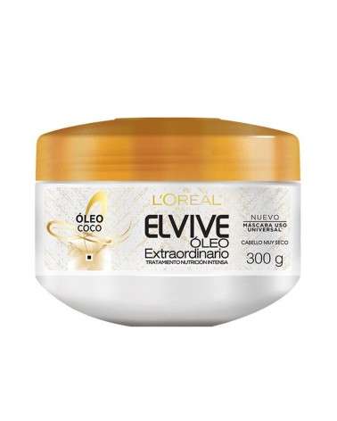 Crema De Tratamiento Óleo Extraordinario Coco Elvive L´Oréal Paris 300G Elvive - 1