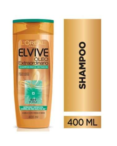 Shampoo Óleo Extraordinario Rizos Definidos Elvive L´Oréal Paris 400Ml Elvive - 1