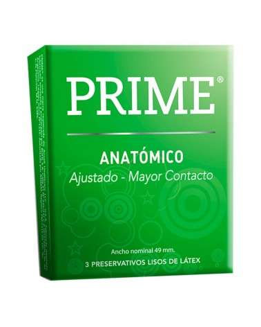 Prime - Preservativo Verde Anatom X 3Unid Prime - 1