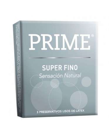 Prime - Preservativo Gris Superfino X 3Unid Prime - 1