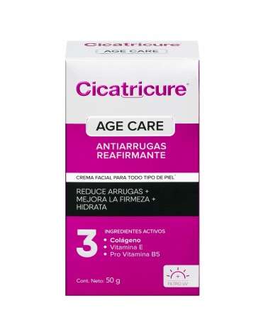 Cicatricure - Crema Facial Age Care Reafirmante 50 Gr Cicatricure - 3