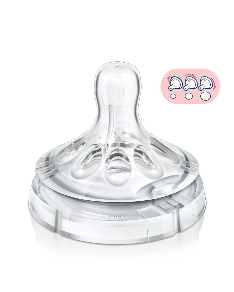 Avent - Scf 045/27 Blister Tetinas Natural Variable  X2 Avent - 1