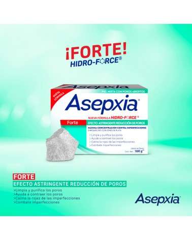 Asepxia - Jabón Forte 100 Gr Asepxia - 2