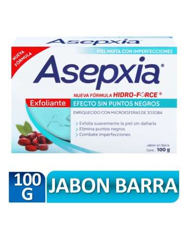 Asepxia - Jabón Exfoliante 100 Gr Asepxia - 2