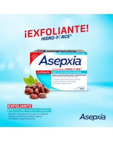 Asepxia - Jabón Exfoliante 100 Gr Asepxia - 3