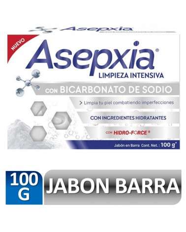 Asepxia - Jabón Bicarbonato 100 Gr Asepxia - 1