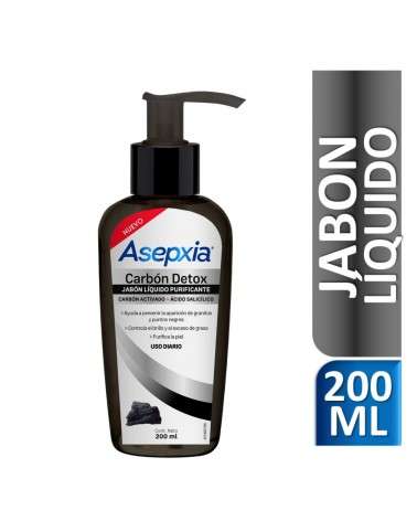 Asepxia - Jabón Líquido Carbón Asepxia - 1