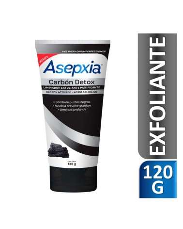 Asepxia - Gel Exfoliante Carbón Asepxia - 1