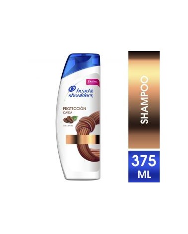Shampoo Head & Shoulders Protección Caída Con Cafeína 375 Ml Head & Shoulders - 1