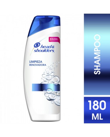 Shampoo Head & Shoulders Limpieza Renovadora 180 Ml Head & Shoulders - 1