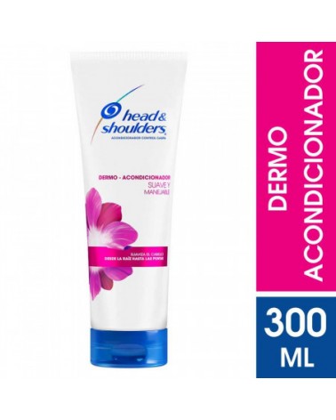 Dermo Acondicionador Head & Shoulders Suave Y Manejable 300 Ml Head & Shoulders - 1