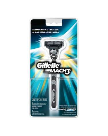 Máquina Para Afeitar Gillette Mach3 Gillette - 1