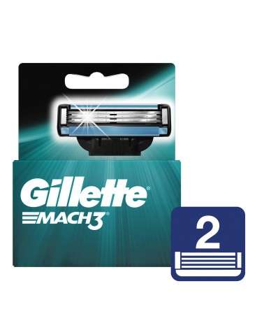 Cartuchos Para Afeitar Gillette Mach3 2 Unidades Gillette - 1