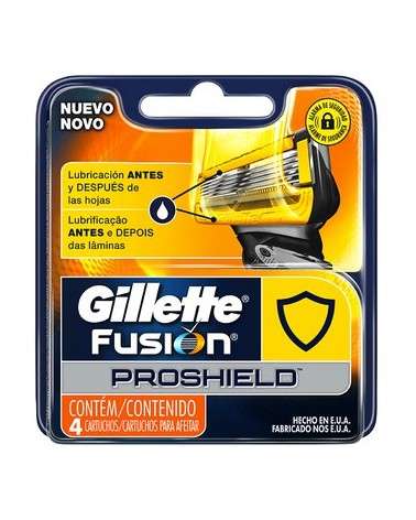 Cartuchos Para Afeitar Gillette Fusion5 Proshield 4 Unidades Gillette - 1