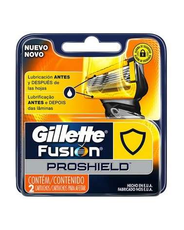Cartuchos Para Afeitar Gillette Fusion5 Proshield 2 Unidades Gillette - 1
