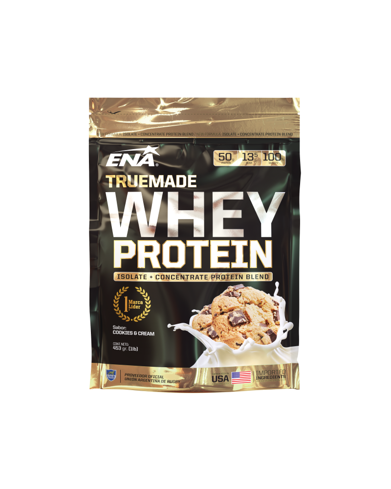 Ena - Whey Protein Concentrado sabor Cookies and Cream x 454 g ENA - 1