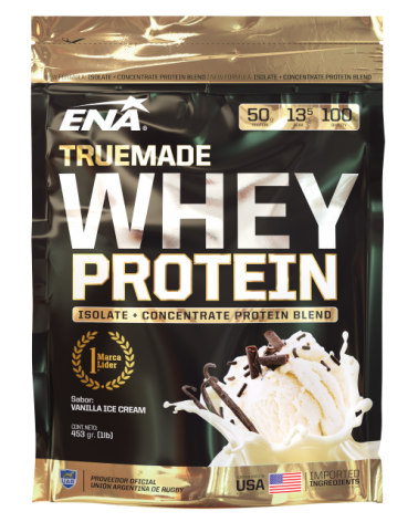 Ena - Whey Protein True Made Vanilla Ice Cream - 1Lb Isolate + Concentrate ENA - 1