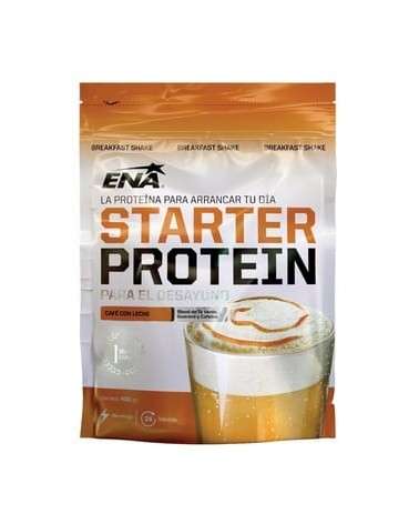 Ena - Suplemento Deportivo Starter Protein x 400Grs Café Con Leche ENA - 1