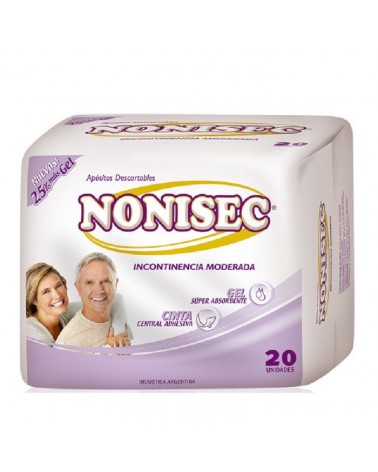 Nonisec - Aposito Incontinencia Moderada X 20 Unid Nonisec - 1