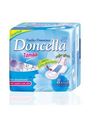 Doncella - Toallitas Femeninas Tanga X 8 Doncella - 1