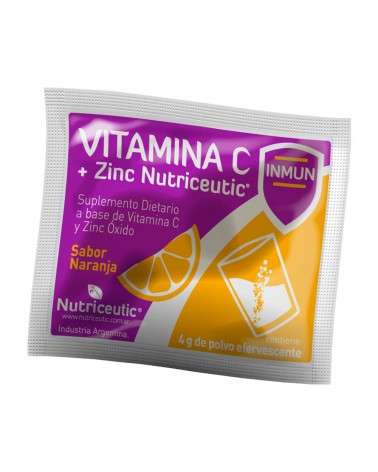 Vitamina C+Zinc 6 Sbrs Nutriceutic - 1