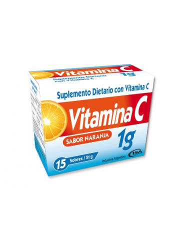 Vitamina C 1 Gr - 1 G SobX 15  - 1