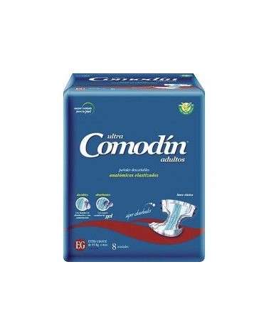 Comodin - Ultra Adulto Ext/Gde X 8 Anat Elast COMODIN - 1