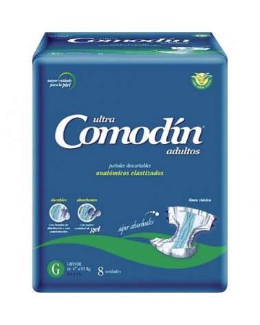 Comodin - Ultra  Adulto Gde X 8 Anat Elast COMODIN - 1