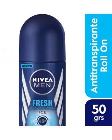 Nivea - Men Desodorante Roll On Fresh Ice 50Ml Nivea - 1