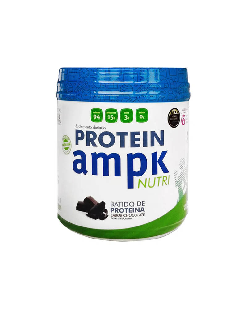 Ampk - Suplemento Dietario Proteina Vegana 506 Gr Chocolate AMPK - 1