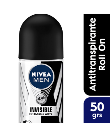 Nivea - Men Desodorante Roll On Invisible B&W Power 50Ml Nivea - 1