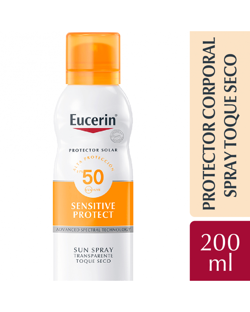 Eucerin - Sun Body Spray Toque Seco Fps 50 200Ml Eucerin - 1