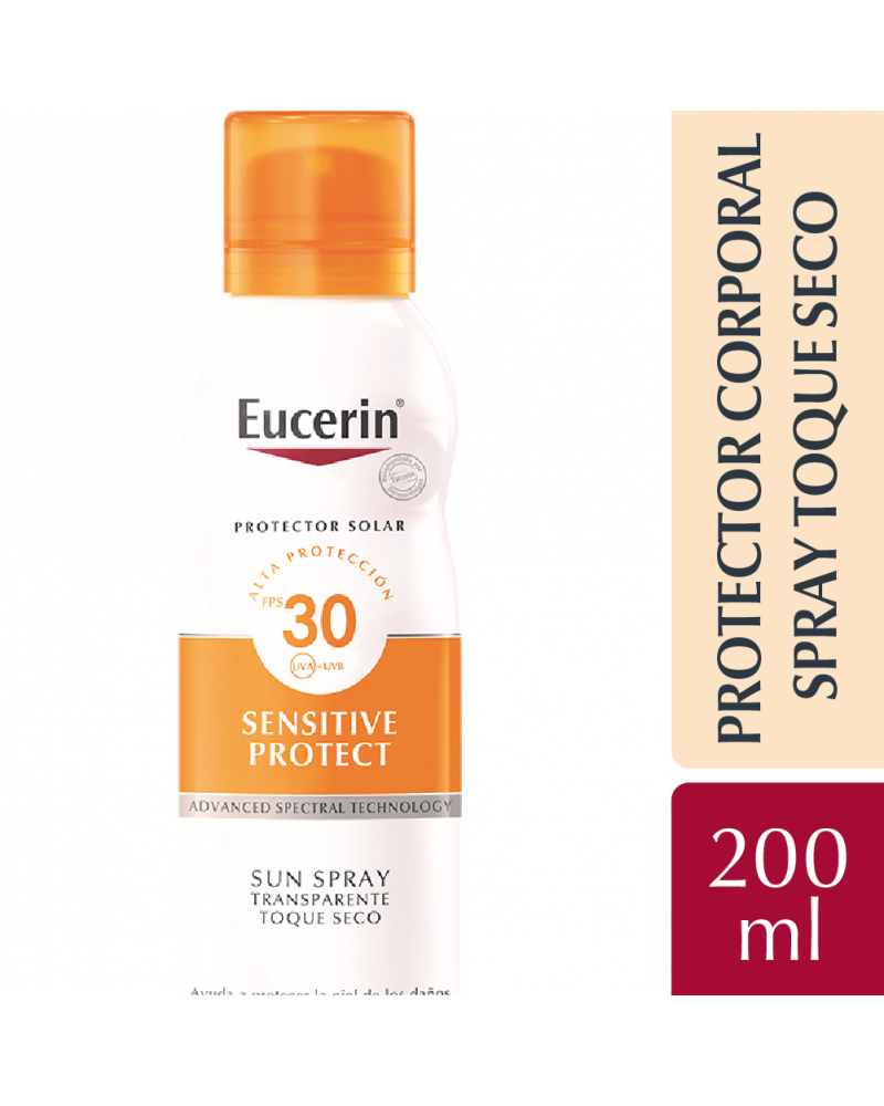 Eucerin - Sun Body Spray Toque Seco Fps 30 200Ml Eucerin - 1