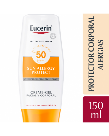 Eucerin - Sun Body Crema Gel Fps50 150Ml Eucerin - 1