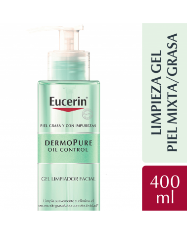Eucerin - Dermopure Oil Control Gel Limpiador 400Ml Eucerin - 1