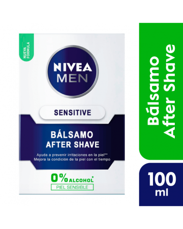 Nivea - Men Bálsamo After Shave Sensitive 100Ml Nivea - 1