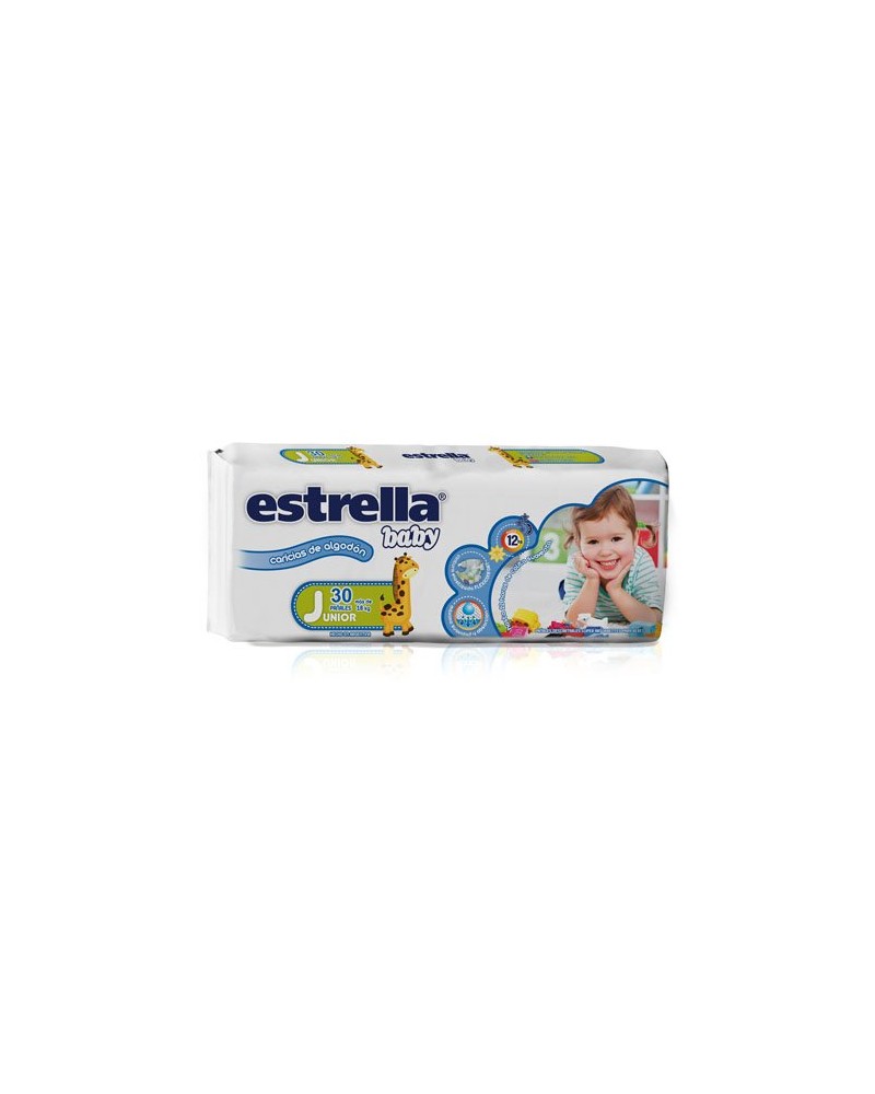 Estrella Baby Junior 30 Pañales Estrella - 1