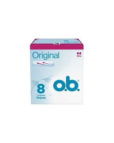 Tampones OB Originales Mini X8 Un O.B. - 1