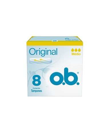 Tampones OB Originales Medio X8 Un O.B. - 1