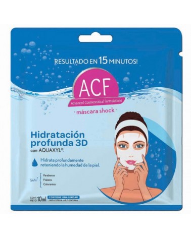 Acf - Mascara Shock Hidratante Profunda 3D ACF - 1