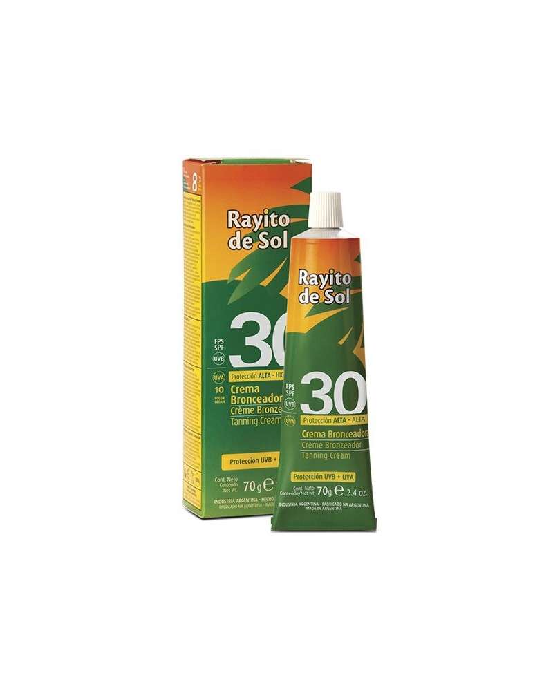 Rayito de Sol - Crema Bronceadora Fps 30 X 70G Rayito de Sol - 1