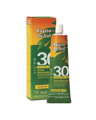 Rayito de Sol - Crema Bronceadora Fps 30 X 70G Rayito de Sol - 1