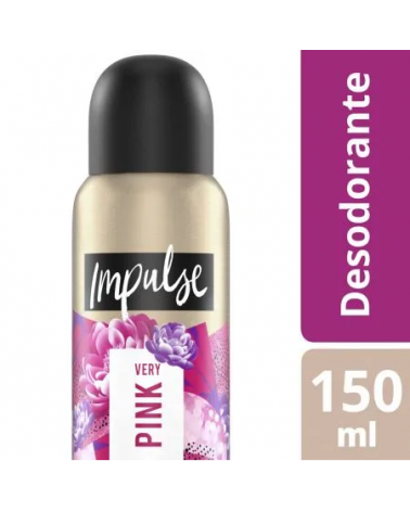 Desodorante Impulse Very Pink En Aerosol 150 Ml Impulse - 1