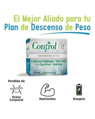 Control Fit - Plan Descenso de Peso x 30 Comprimidos Alioth - 4
