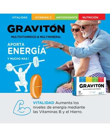 Graviton - Multivitamínico & Multimineral En Comprimidos X60 Alioth - 5