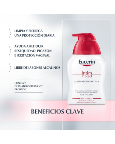 Eucerin Intim Protect Jabón limpieza suave 250 Ml Eucerin - 3