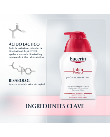 Eucerin Intim Protect Jabón limpieza suave 250 Ml Eucerin - 5