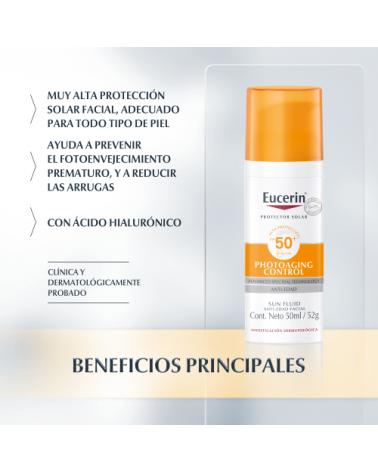 Eucerin - Sun Fluido Antiedad Fps 50 Eucerin - 3