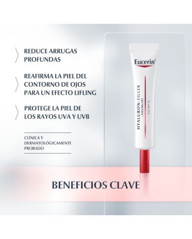 Eucerin - Hyaluron-Filler+Volume L Contorno De Ojos 15Ml Eucerin - 3