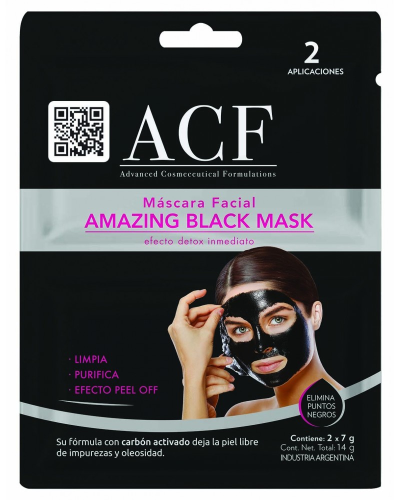 Acf - Amazing Black Mask (2 X 7 Gr) ACF - 1